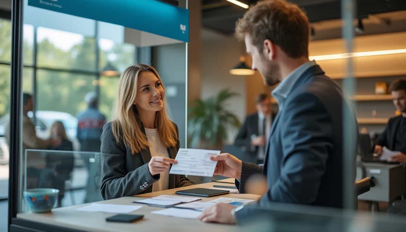 Comment effectuer un retrait d'espèces au guichet dans une banque ?