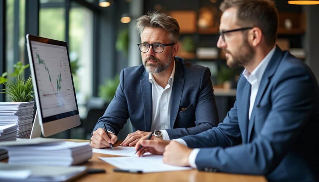 Comment fonctionne l'échange d'actions dans les banques et assurances ?