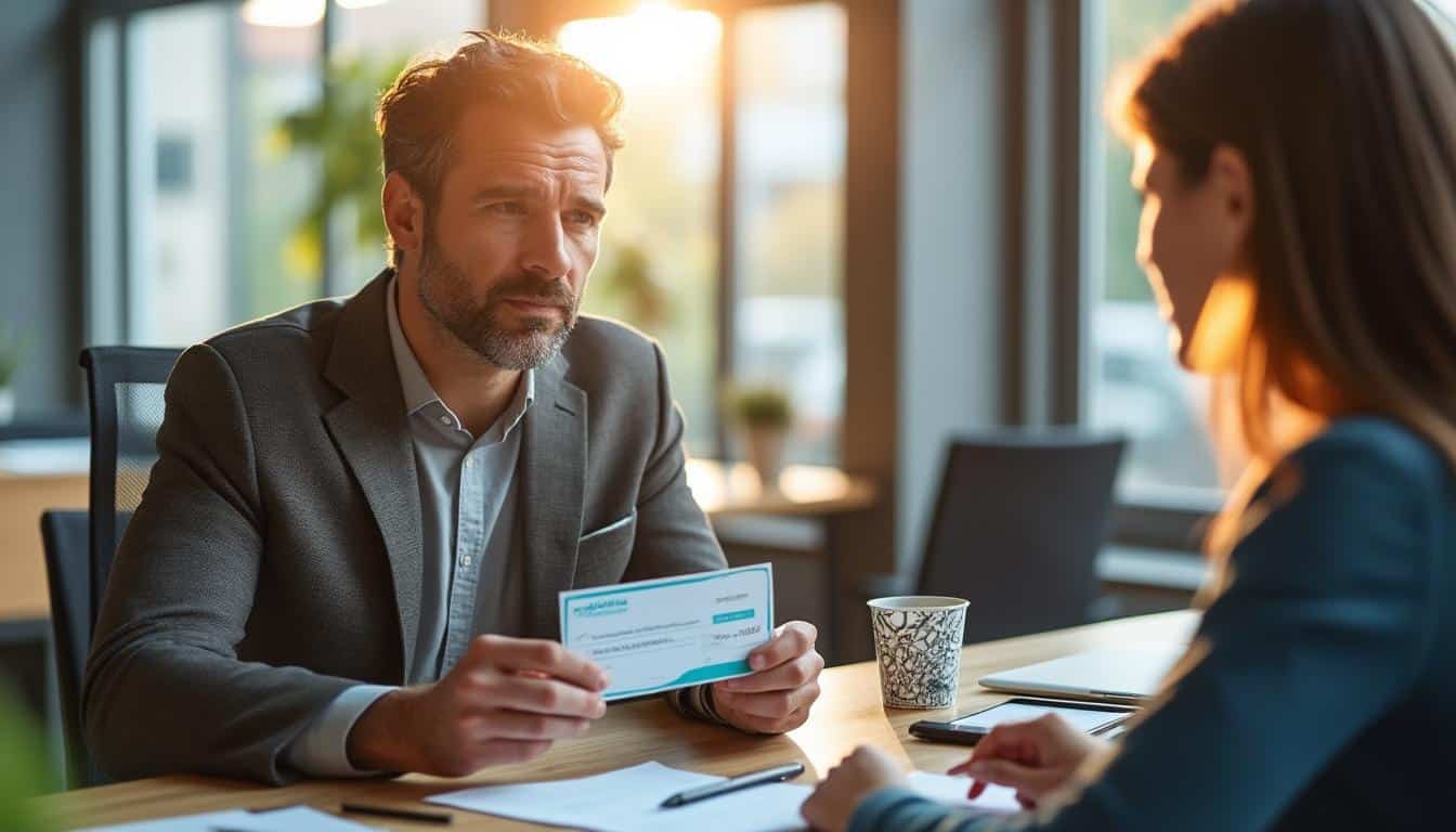 Illustration: Comprendre ce qu’est un chèque de banque et son rôle dans la sécurité des paiements