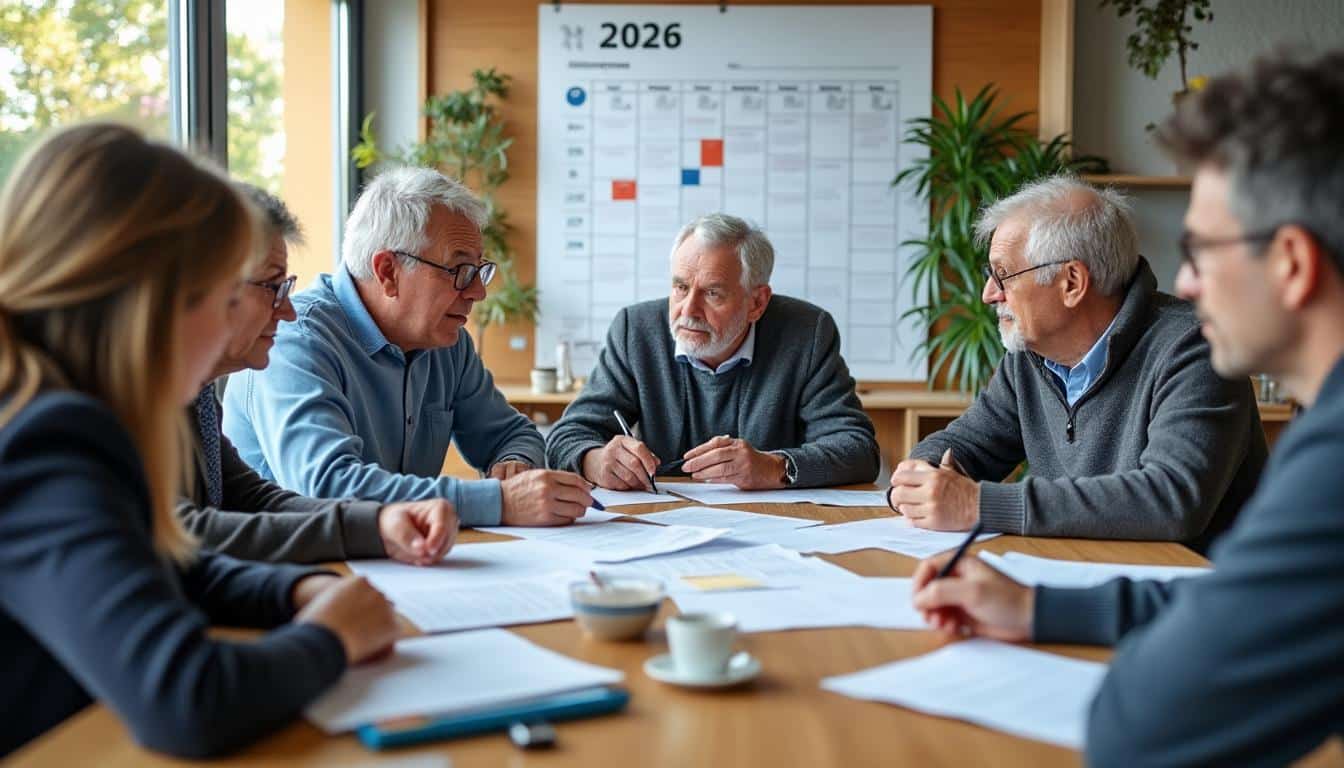 Illustration: Les dates clés à retenir pour la revalorisation des retraites en 2026