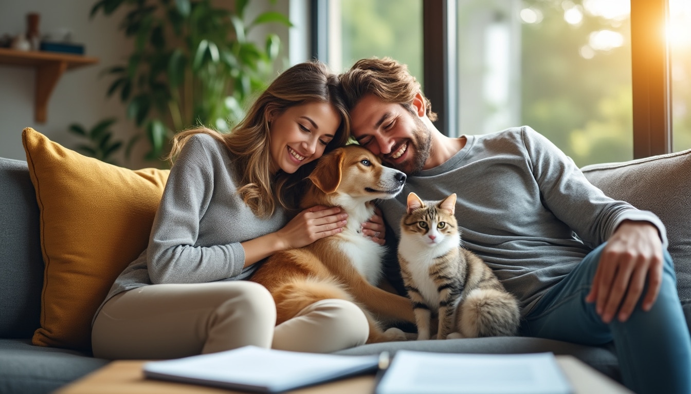 Illustration: Pourquoi l’assurance santé pour votre animal chez AXA séduit autant les propriétaires