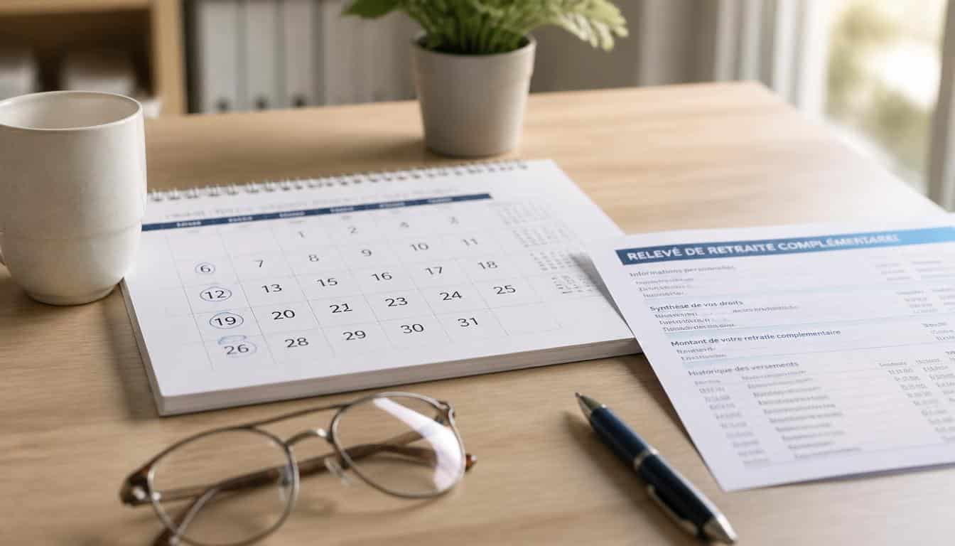 Dates de versement de la retraite complémentaire